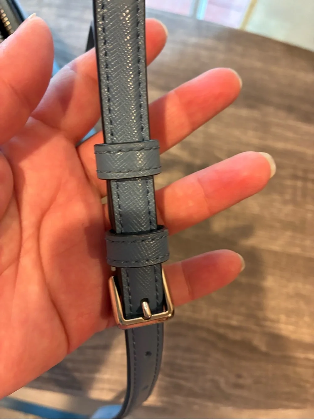 kate spade slate blue dome crossbody